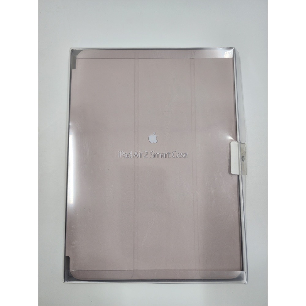 Apple iPad Air 2 Smart Case Soft Pink Natural Leather Cover MGTU2ZM/A New